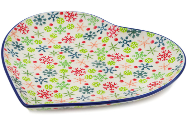 Heart Shaped Platter 9"