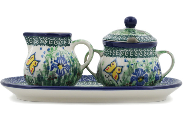 Sugar and Creamer Set 10"