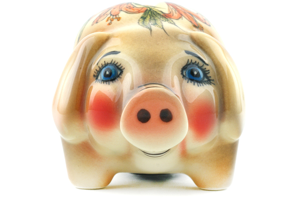 Piggy Bank 6"