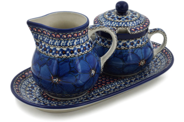 Sugar and Creamer Set 11"