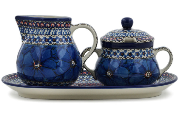 Sugar and Creamer Set 11"
