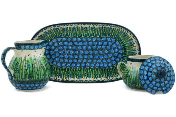 Sugar and Creamer Set 11"