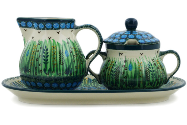 Sugar and Creamer Set 11"