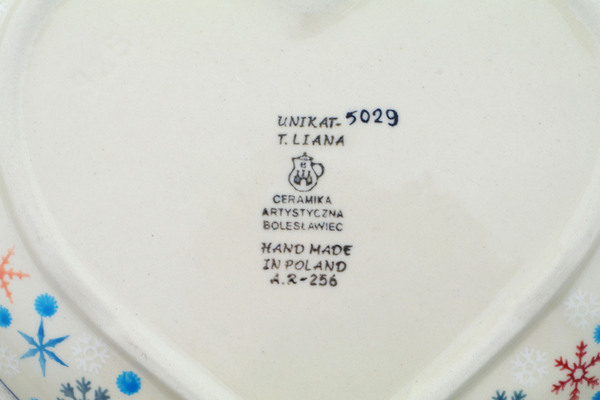 Heart Shaped Platter 9"