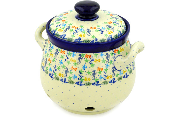 Garlic and Onion Jar 9"