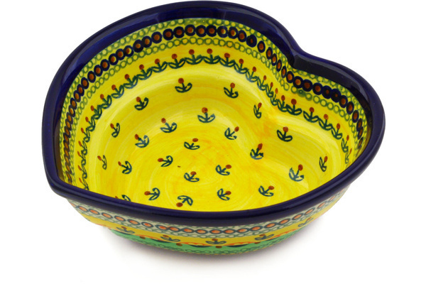 Heart Shaped Bowl 6"