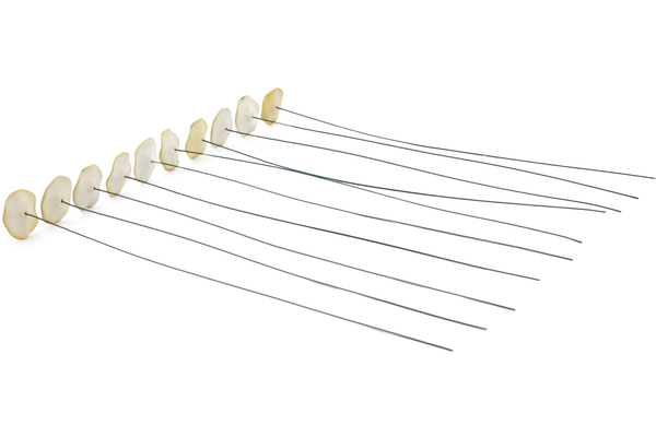 10-Piece Ceramic Flowers Set