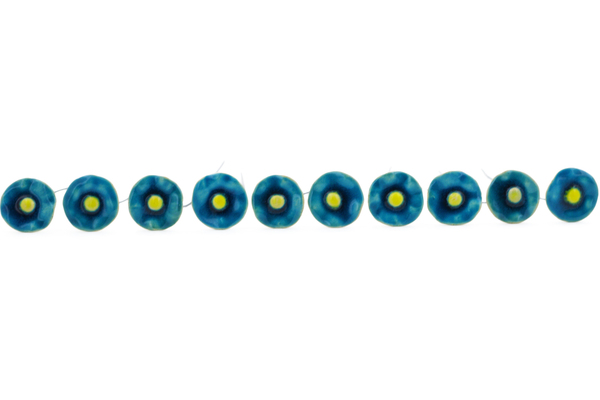 10-Piece Ceramic Flowers Set