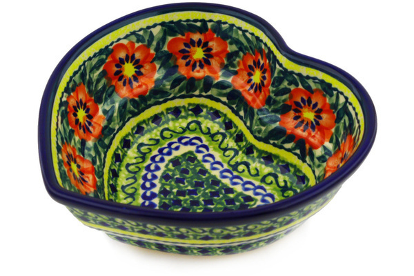 Heart Shaped Bowl 6"