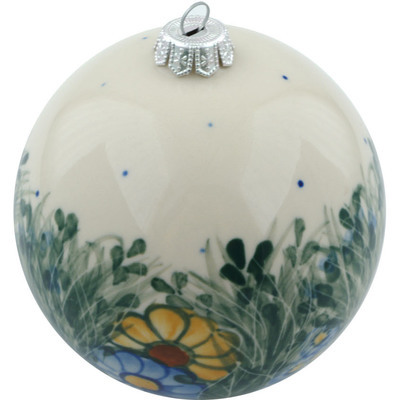 Christmas Ball Ornament 4"