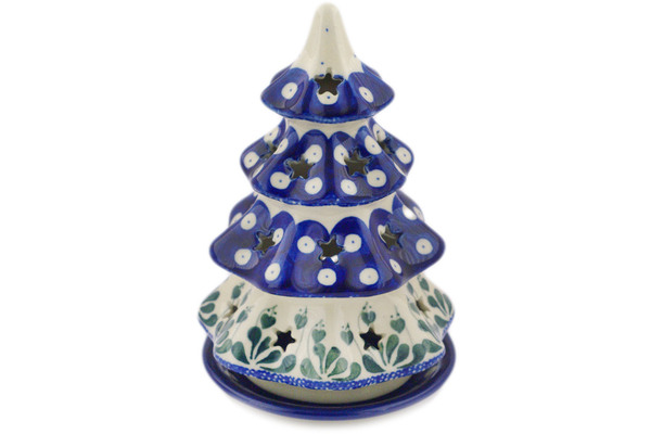 Christmas Tree Candle Holder 7"