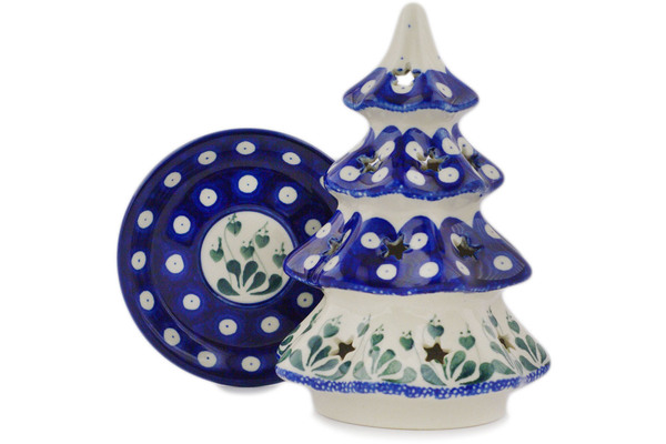 Christmas Tree Candle Holder 7"