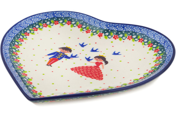 Heart Shaped Platter 9"