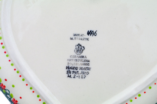 Heart Shaped Platter 9"