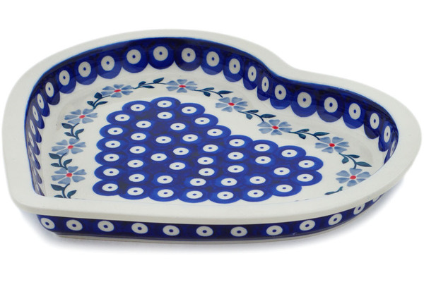 Heart Shaped Platter 9"