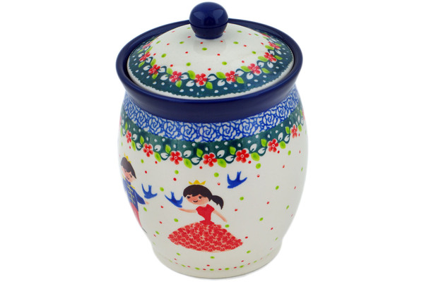 Jar with Lid 6"