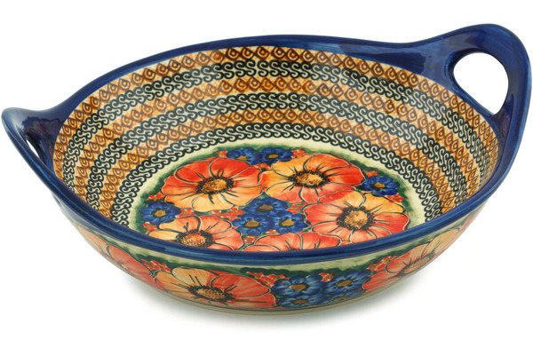 Bowl with Handles 12"