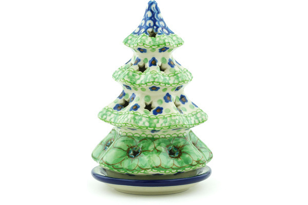 Christmas Tree Candle Holder 6"