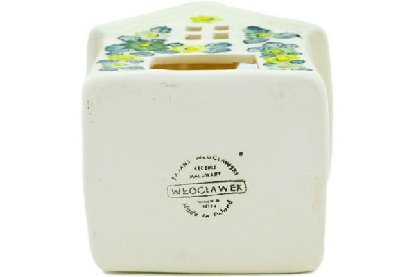 House Shaped Candle Holder 6"