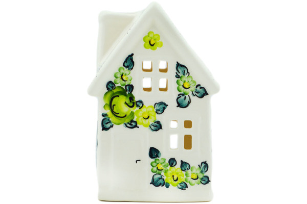 House Shaped Candle Holder 6"