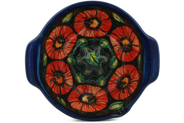 Roaster with Handles and Spout 9"