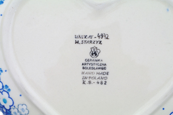 Heart Shaped Platter 9"