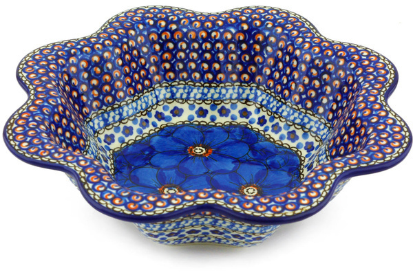 Scalloped Fluted Bowl 10"