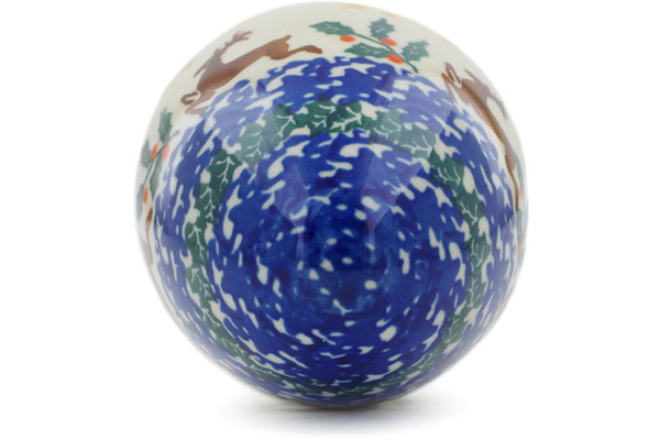 Christmas Ball Ornament 4"