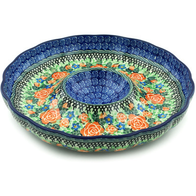 Chip and Dip Platter 10"