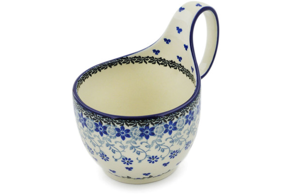 Bowl with Loop-Handle 6"