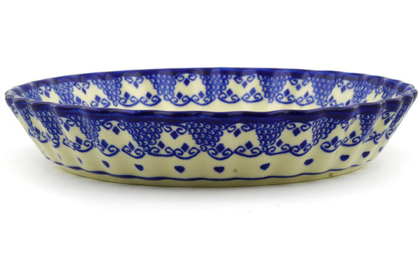 Fluted Pie Dish 10"
