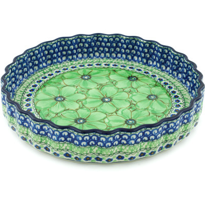 Fluted Pie Dish 9"