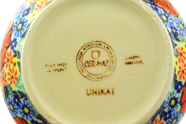 Jar with Lid and Handles 9"