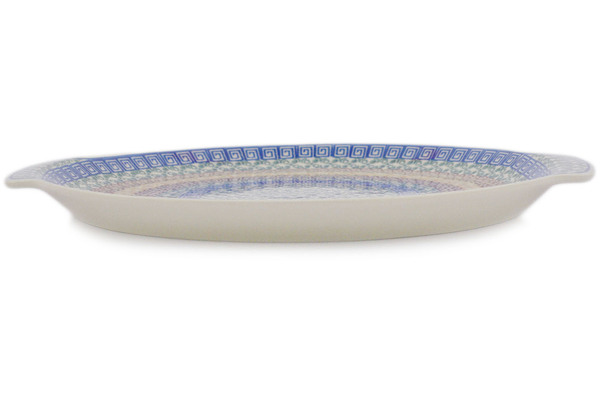 Platter with Handles 13"