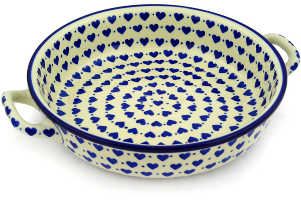 Round Baker with Handles 10-inch