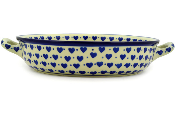 Round Baker with Handles 10-inch