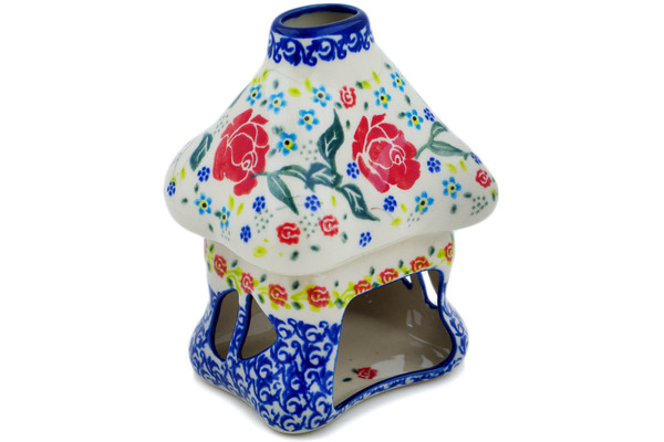 House Shaped Candle Holder 5"
