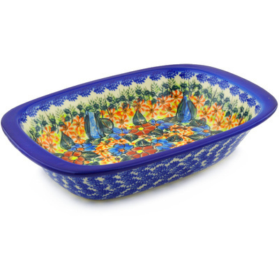 Rectangular Baker with Handles 11"