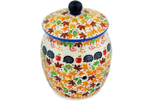 Garlic and Onion Jar 9"