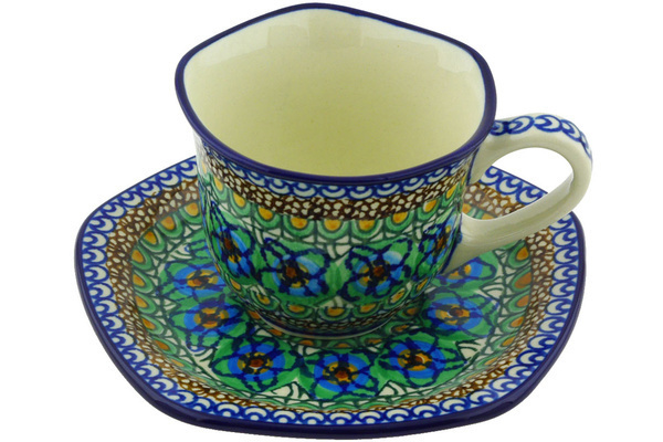 Cup with Saucer 8 oz