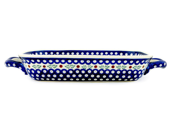 Rectangular Baker with Handles 18"