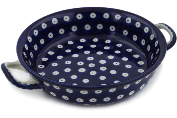 Round Baker with Handles 8"