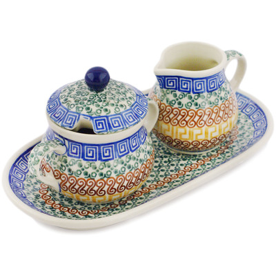 Sugar and Creamer Set 10"