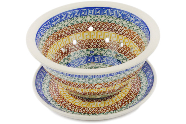 Colander with Plate 8"