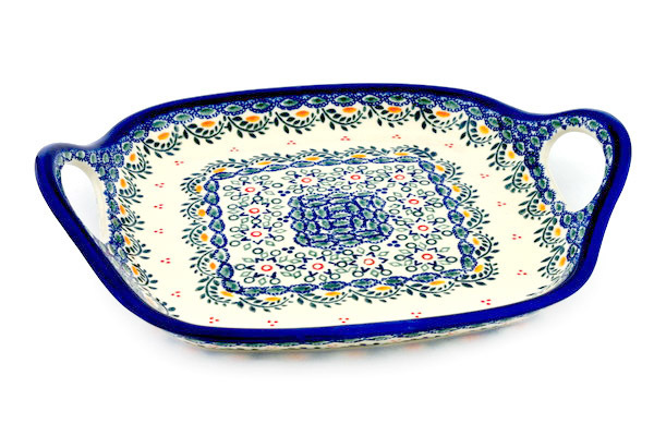 Tray with Handles 10"