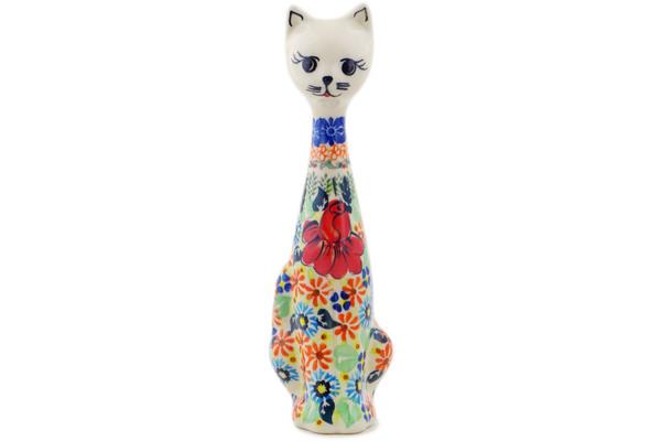 Cat Figurine 10"