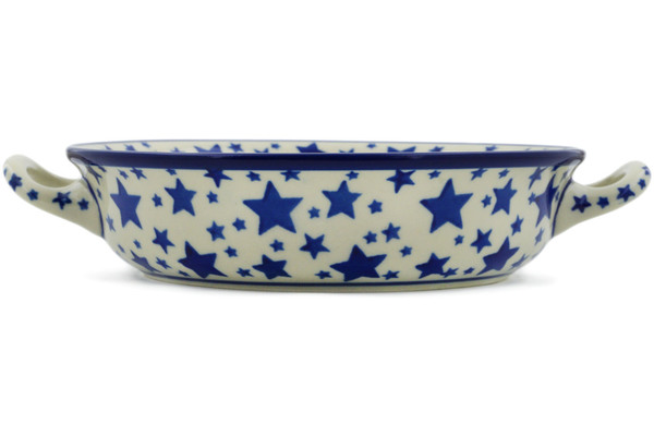 Round Baker with Handles 8"