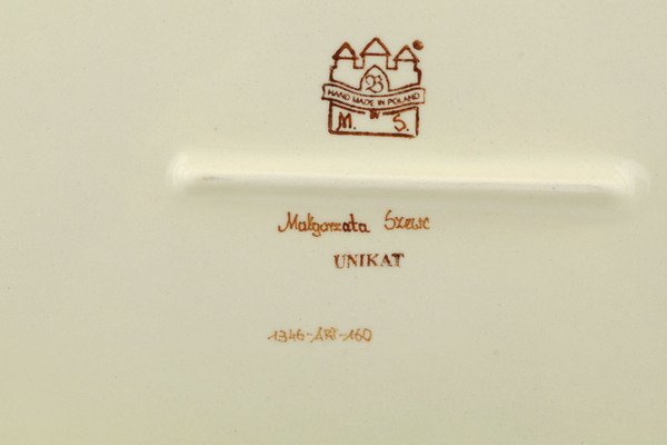 Rectangular Baker with Handles 19"