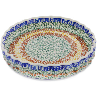 Fluted Pie Dish 9"