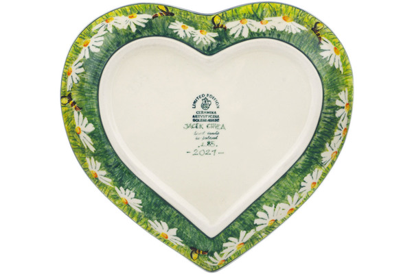 Heart Shaped Platter 9"